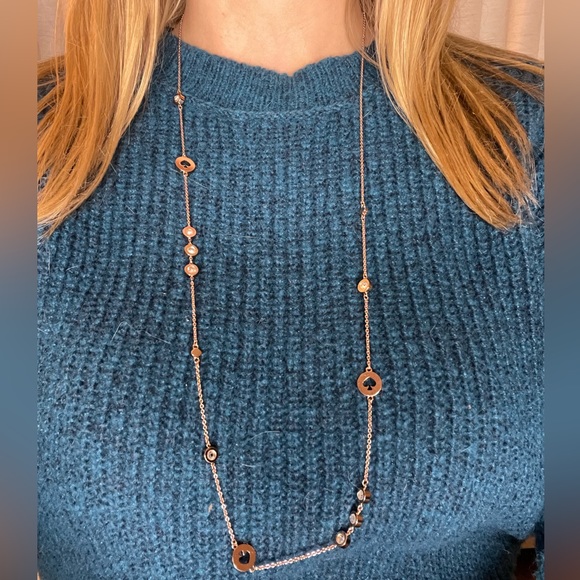 kate spade Jewelry - Kate Spade ♠️ rose gold long necklace